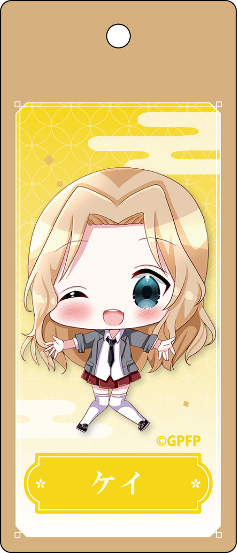 『ガールズ&パンツァー最終章』木札ストラップ ケイ